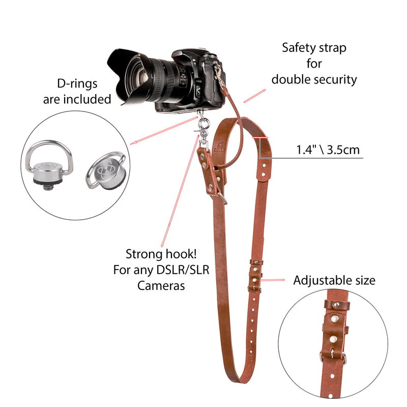 Coiro Single Camera Strap (Tan)