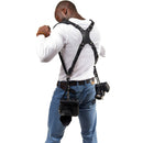 Coiro Skinny Dual Camera Harness (Black)