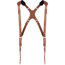 Coiro Skinny Dual Camera Harness (Tan)