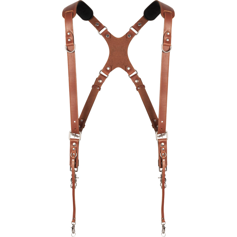 Coiro Skinny Dual Camera Harness (Tan)