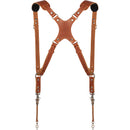 Coiro Skinny Dual Camera Harness (Tan)