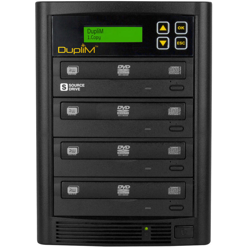 DupliM 3-Target DVD/CD Copy Tower Standalone Duplicator