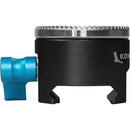 Kondor Blue NATO Clamp to ARRI Rosette Adapter (Raven Black)