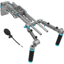 Kondor Blue Shoulder Rig Pro (Gold Mount, Space Gray)