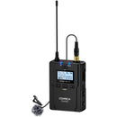 Comica Audio CVM-WM200C PRO Camera-Mount Wireless Omni Lavalier Microphone System with Backup Recording (534 to 589 MHz)