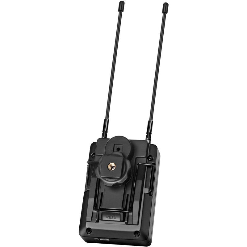 Comica Audio CVM-WM200C PRO Camera-Mount Wireless Omni Lavalier Microphone System with Backup Recording (534 to 589 MHz)