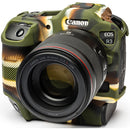 easyCover Silicone Protection Cover for Canon EOS R3 (Camo)