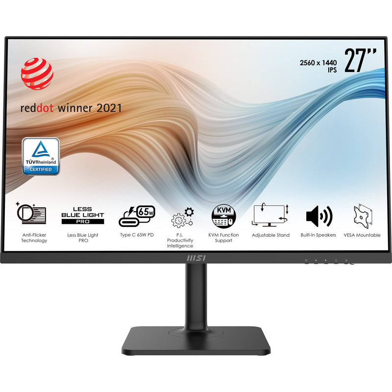 MSI Modern MD272QP 27" 1440p Monitor (Black)