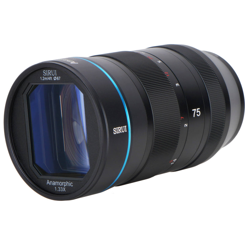 Sirui 75mm f/1.8 Super35 Anamorphic 1.33x Lens (RF Mount)