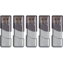 PNY 32GB Turbo Attach&eacute; 3 USB 3.0 Flash Drive (5-Pack,&nbsp;Gray)