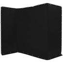 ikan Portable Panoramic Backdrop Screen (Black, 13.1 x 7.8')