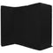 ikan Portable Panoramic Backdrop Screen (Black, 13.1 x 7.8')