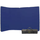 ikan Portable Panoramic Chroma-Key Backdrop Screen (Chroma-Key Blue, 13.1 x 7.8')