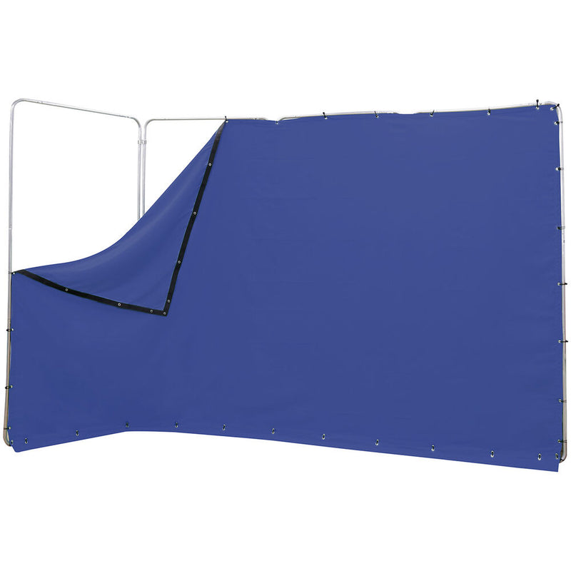 ikan Portable Panoramic Chroma-Key Backdrop Screen (Chroma-Key Blue, 13.1 x 7.8')