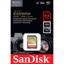 SanDisk 64GB Extreme UHS-I SDXC Memory Card