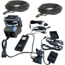 Bescor MP101, MP6VA L-Series Plate, 5VUSB & MPDTAP D-Tap Cables, PS260 + 2 RE50 Kit