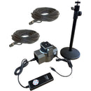 Bescor MP101, TTLS Light Stand, 2 x RE50 Extensions & 5VUSB Adapter Cable Kit