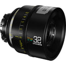 DZOFilm 32mm T2.8 Gnosis Macro Prime Lens (LPL with PL & EF Mounts, Feet)