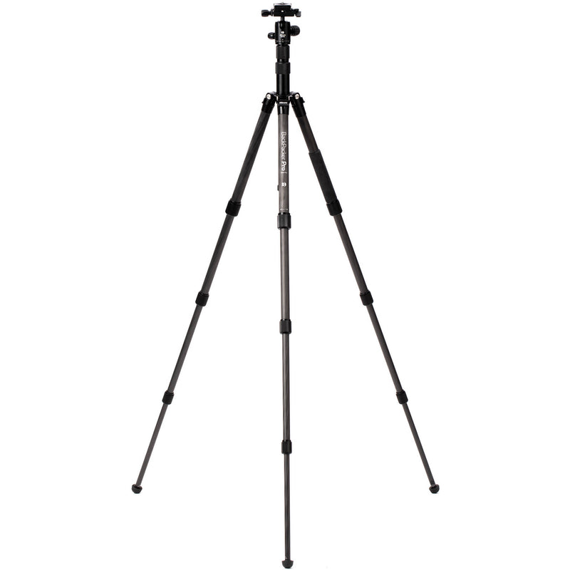 Benro MeFOTO BackPacker Pro 6-in-1 Carbon Fiber Travel Tripod with Photo Ball Head (Black)