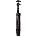 Benro MeFOTO BackPacker Pro 6-in-1 Carbon Fiber Travel Tripod with Photo Ball Head (Black)