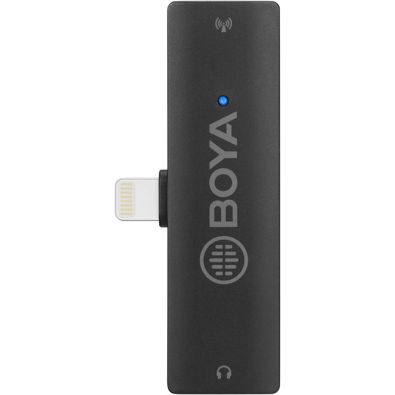 BOYA BY-XM6-S3 Digital True-Wireless Microphone System with Lightning Connector for iOS Devices (2.4 GHz)