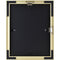 MCS Framatic Fineline Frame with 8 x 10" Glass & 5 x 7" Mat (Brass)