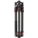 miliboo Carbon Fiber Travel Tripod with Ball Head