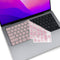 iBenzer Neon Party Case for MacBook Air 13.6" M2 2022 (Rose Quartz)