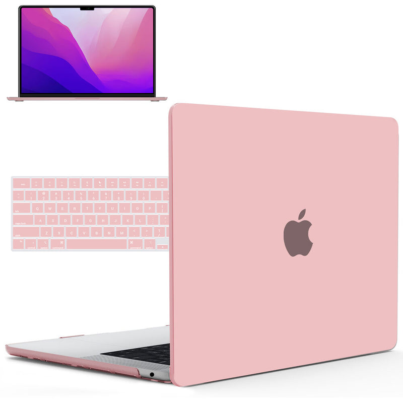 iBenzer Neon Party Case for MacBook Air 13.6" M2 2022 (Rose Quartz)