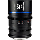 Venus Optics Laowa Nanomorph 27mm T2.8 1.5x S35 Anamorphic Lens (PL/EF Mounts, Blue Flare)