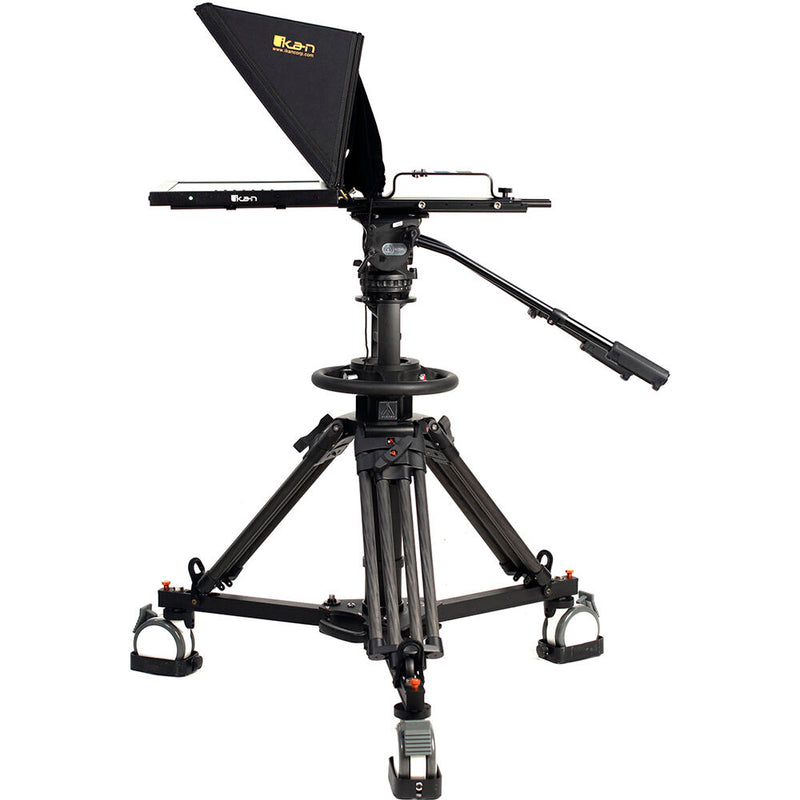 ikan Professional 19" High-Bright Teleprompter with Pedestal Travel Kit (SDI/HDMI)