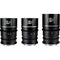 Venus Optics Laowa Nanomorph S35 Prime 3-Lens Bundle (Leica L, Silver Flare)