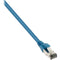 Pearstone Cat 7 Double-Shielded Ethernet Patch Cable (1', Blue)