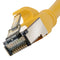 Pearstone Cat 7 Double-Shielded Ethernet Patch Cable (10', Yellow)