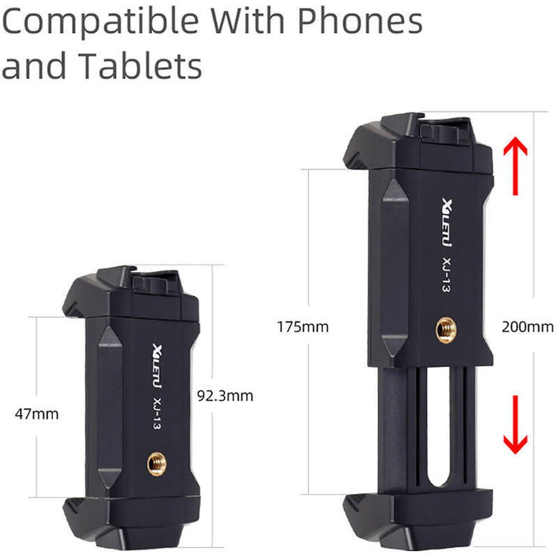 XILETU Universal Tablet and Smartphone Holder with Mini Tripod