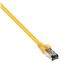 Pearstone Cat 7 Double-Shielded Ethernet Patch Cable (1', Yellow)