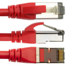 Pearstone Cat 7 Double-Shielded Ethernet Patch Cable (75', Red)