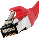 Pearstone Cat 7 Double-Shielded Ethernet Patch Cable (75', Red)