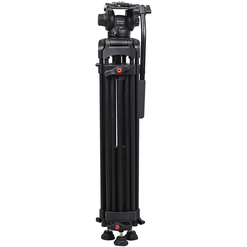 XILETU XV193A Professional Video Tripod with Hydraulic Damping Fluid Head (63")