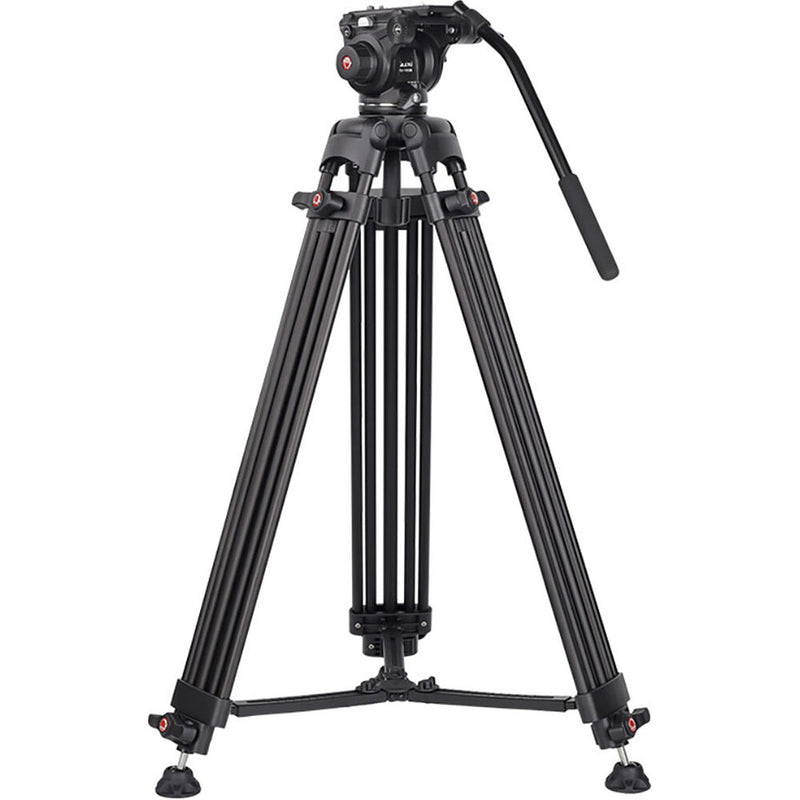 XILETU XV193B Professional Video Tripod with Hydraulic Damping Fluid Head (70.9")