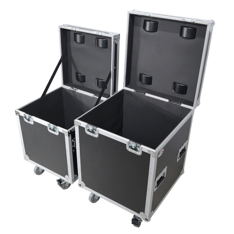 ProX Utility Storage ATA Style Large & Medium Dual Case Bundle