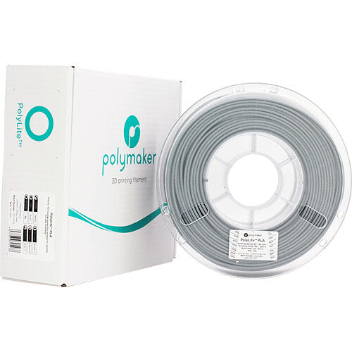 Polymaker 2.85mm PolyLite PLA Filament (Gray, 2.2 lb)