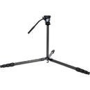 Sirui VA-5 Ultra-Compact Video Head Kit with ST-224 Waterproof Carbon-Fiber Tripod