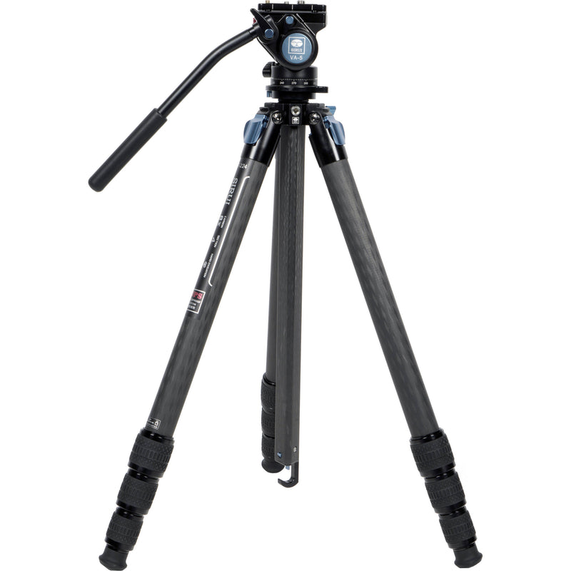 Sirui VA-5 Ultra-Compact Video Head Kit with ST-224 Waterproof Carbon-Fiber Tripod