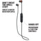 House of Marley Smile Jamaica 2.0 Wireless In-Ear Headphones (Signature Black)