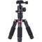 XILETU FM5S Portable Mini Tripod with 360&deg; Arca-Type Ball Head (Red)