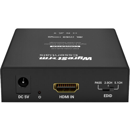 WyreStorm Digital & Analog Audio Extractor with HDMI Pass-Through