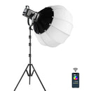 GVM PR150R RGB/Bi-Color LED Video Light Kit with Lantern Softbox