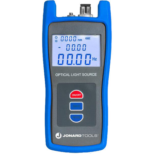 Jonard Tools FPL-5050 Fiber Power Meter & Optical Light Source Kit (-50 to +26 dBm, Single-Mode)