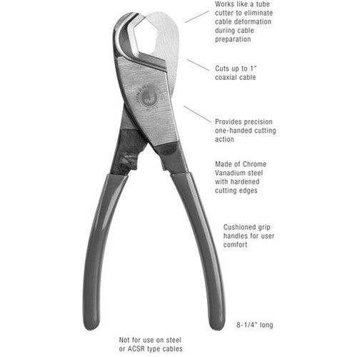 Jonard Tools JIC-755 Coax Cable Cutter (1")